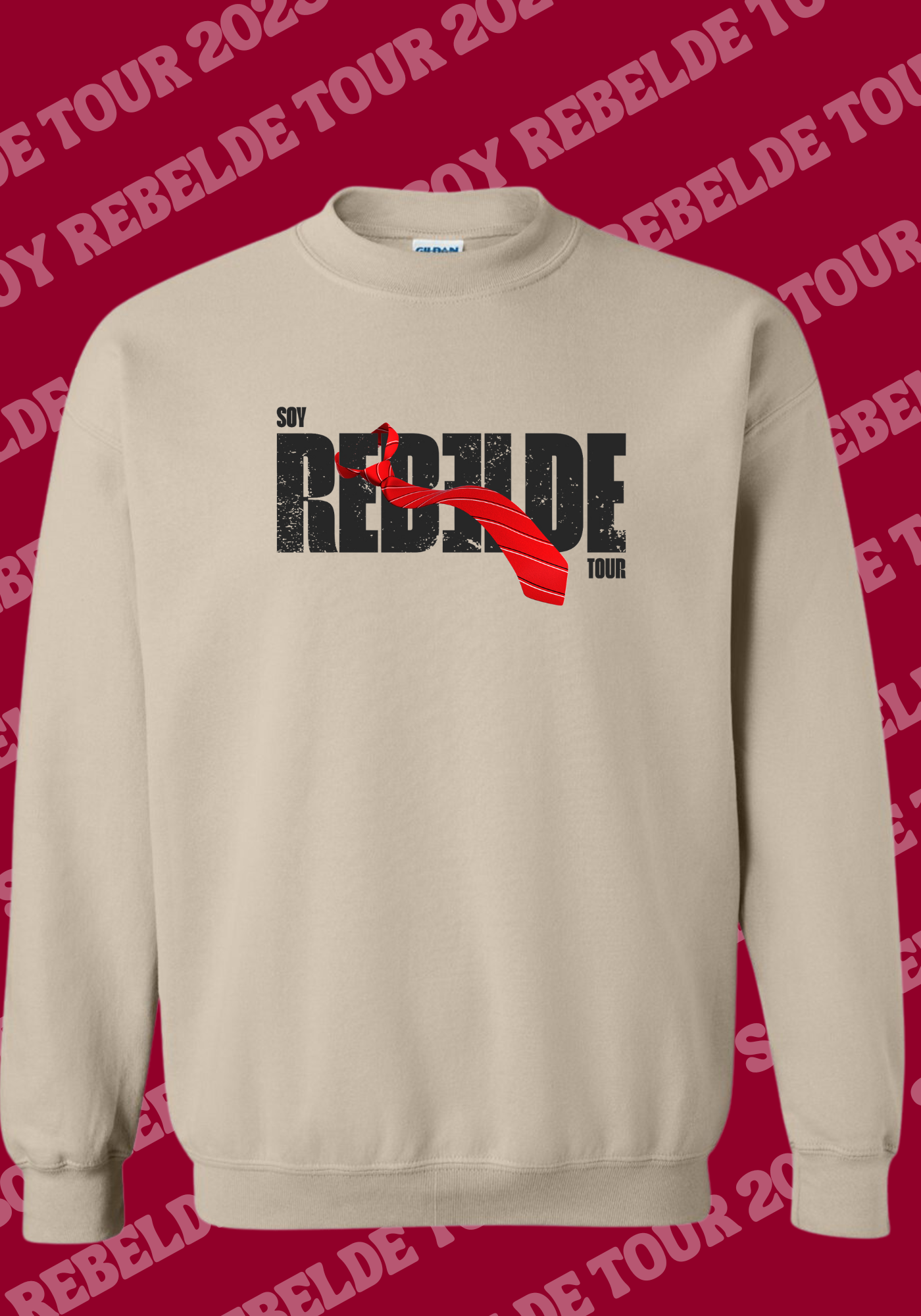 SOY REBELDE TOUR CREWNECK