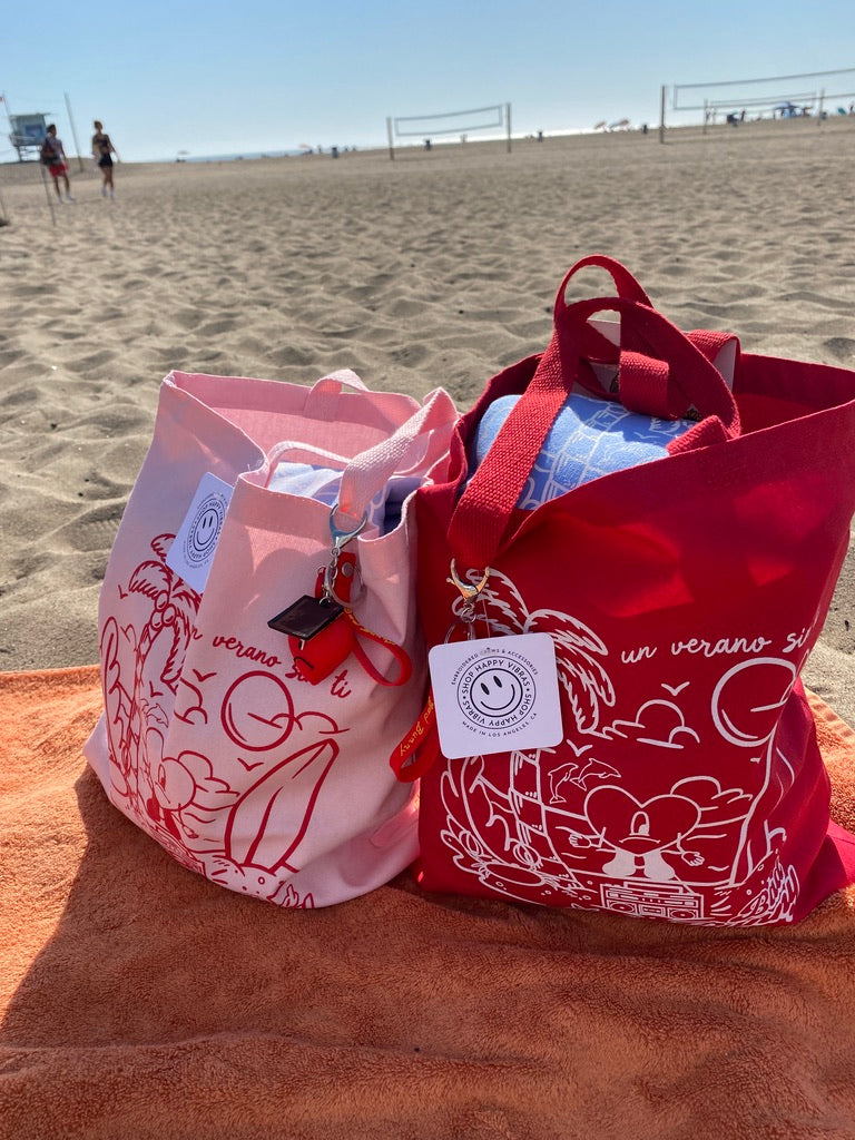 UVST BEACH TOTE BAG