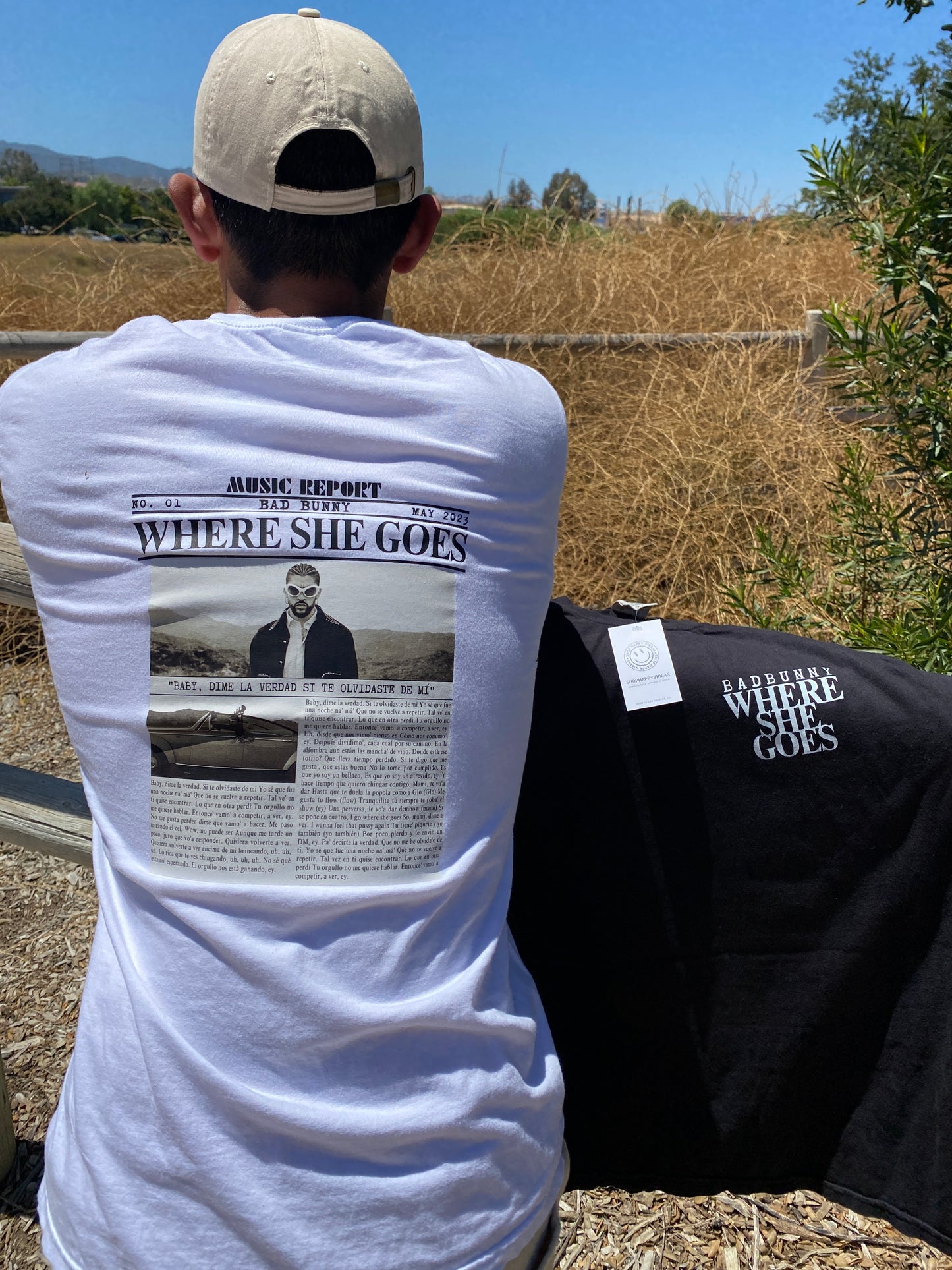 WHERE SHE GOES T-SHIRT