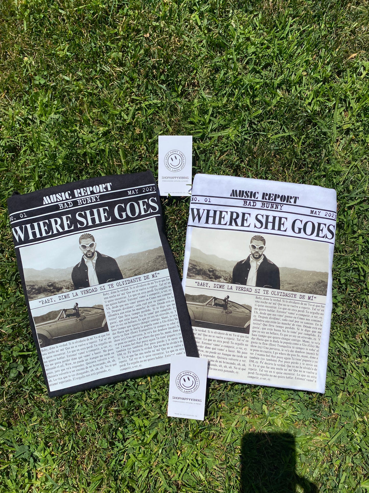 WHERE SHE GOES T-SHIRT