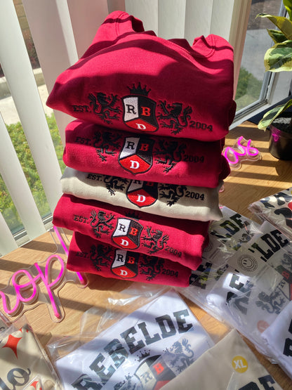 REBELDE EMBROIDERED SWEATER